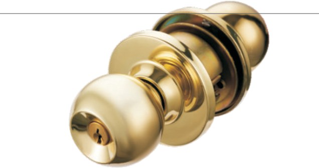 LXR-587 PB Ball Knob Lock Series