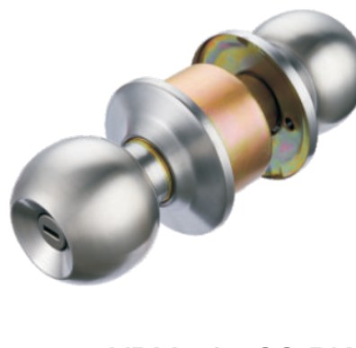 LXR-587 SS-BK Ball Knob Lock Series