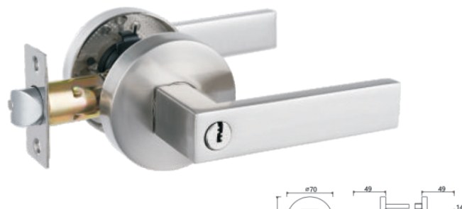 LXR-T013-SN Heavy Duty & Tubular Lock Series